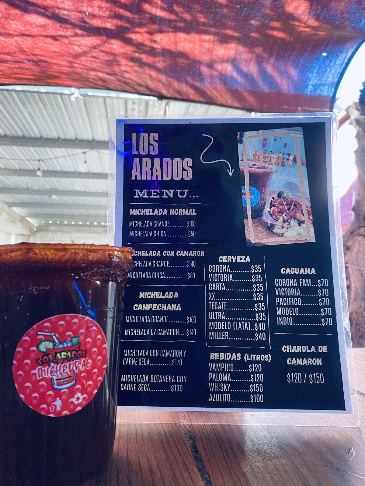 Micheleria Los Arados меню