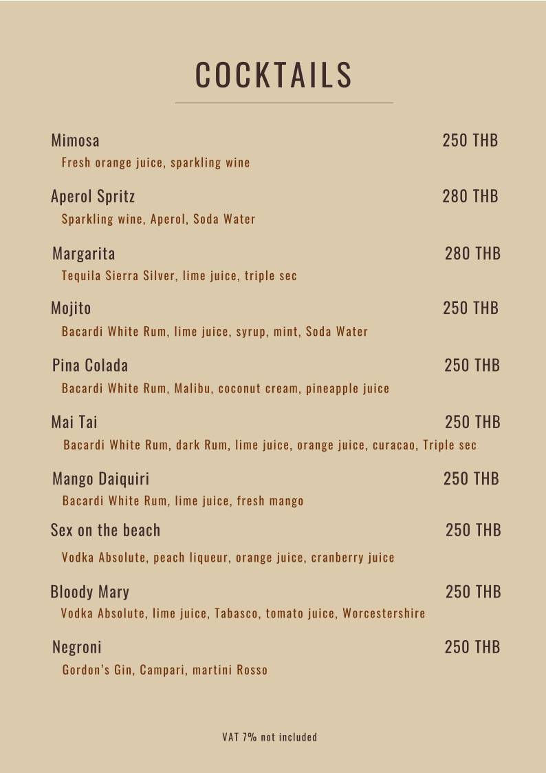 N Beer Restaurant меню