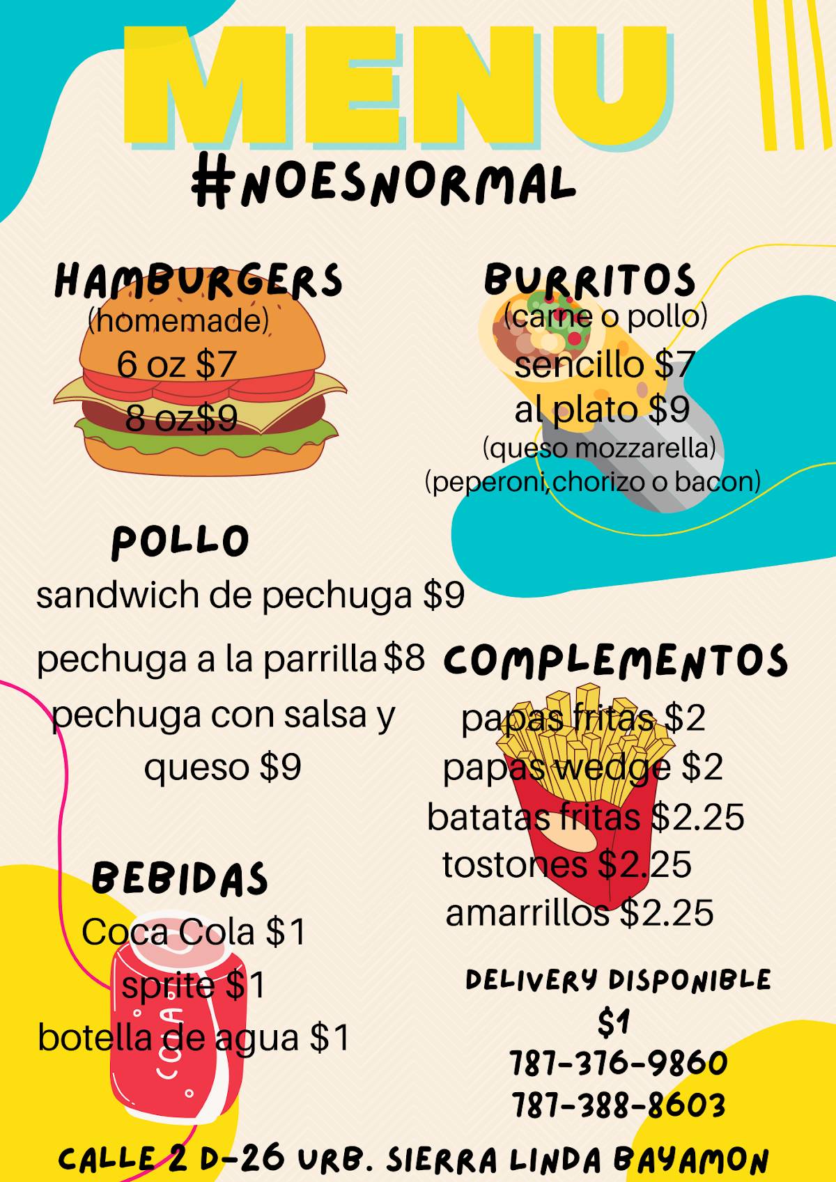 #NOESNORMAL меню