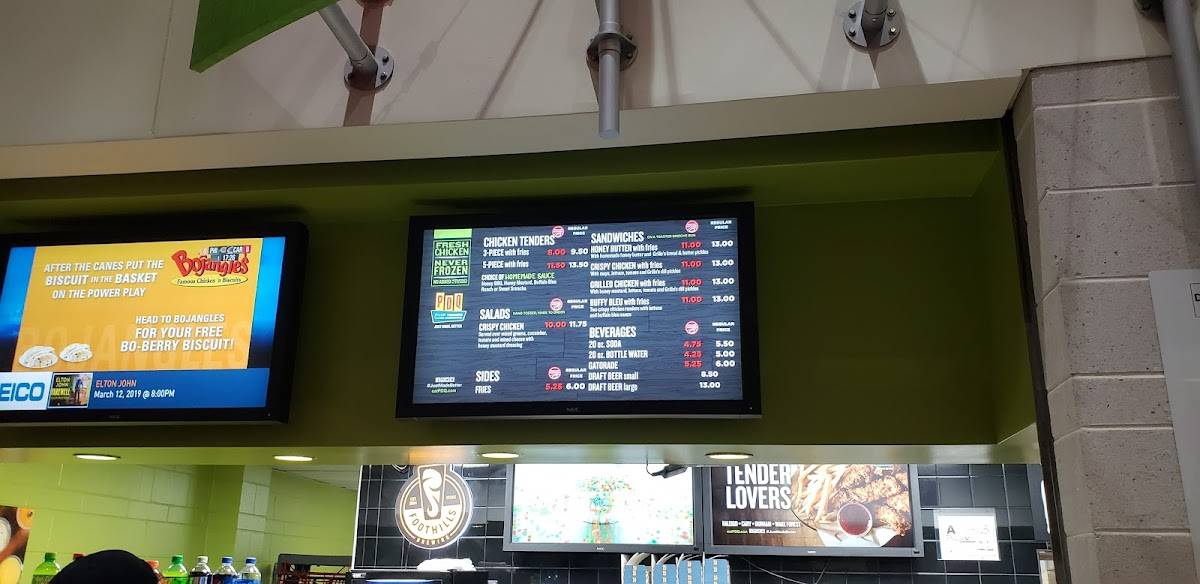 PDQ Restaurant (PNC Arena) меню
