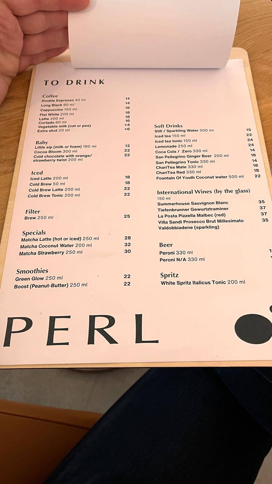 PERL меню
