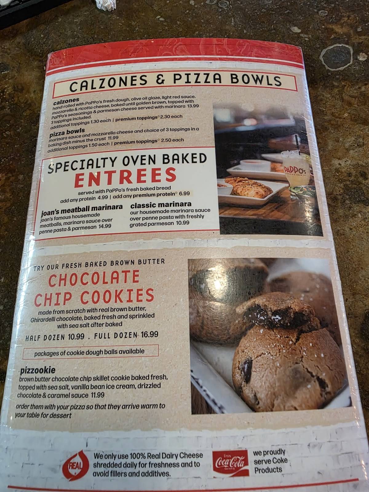 PaPPo's Pizzeria & Pub Downtown Springfield меню