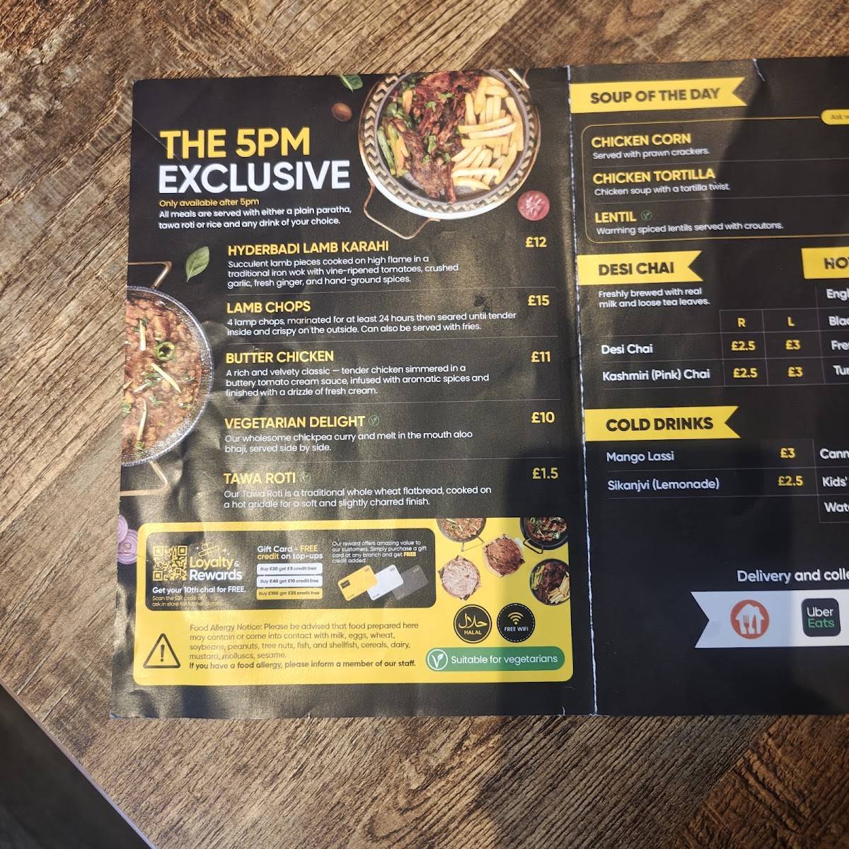 Paratha Box - Edinburgh меню