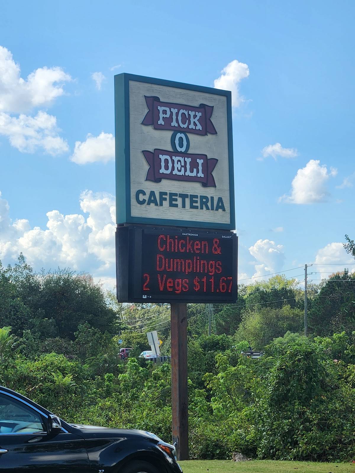 Pick O Deli Cafeteria меню