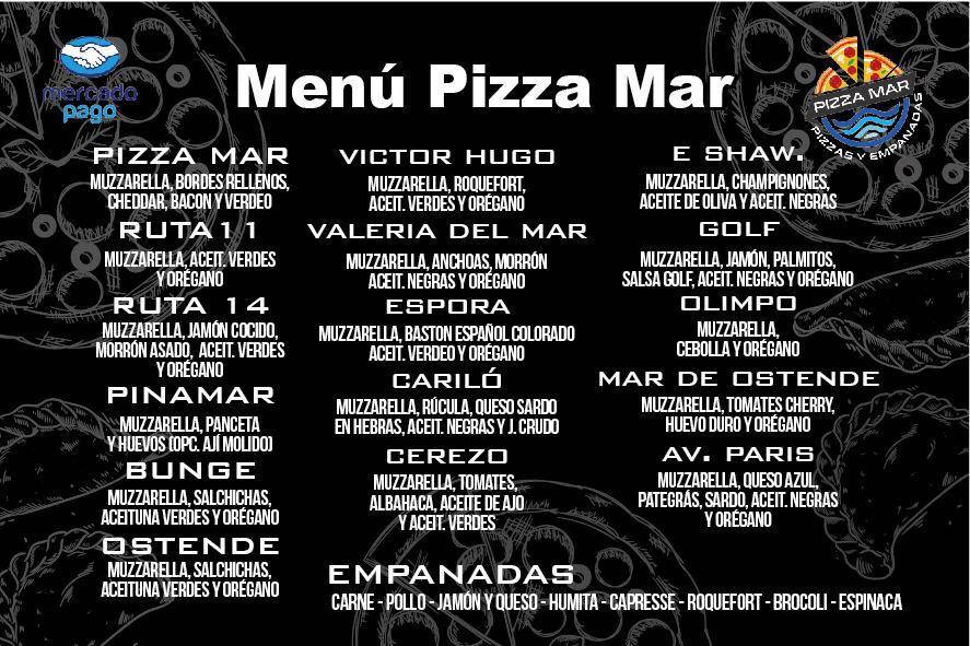 Pizza Mar меню