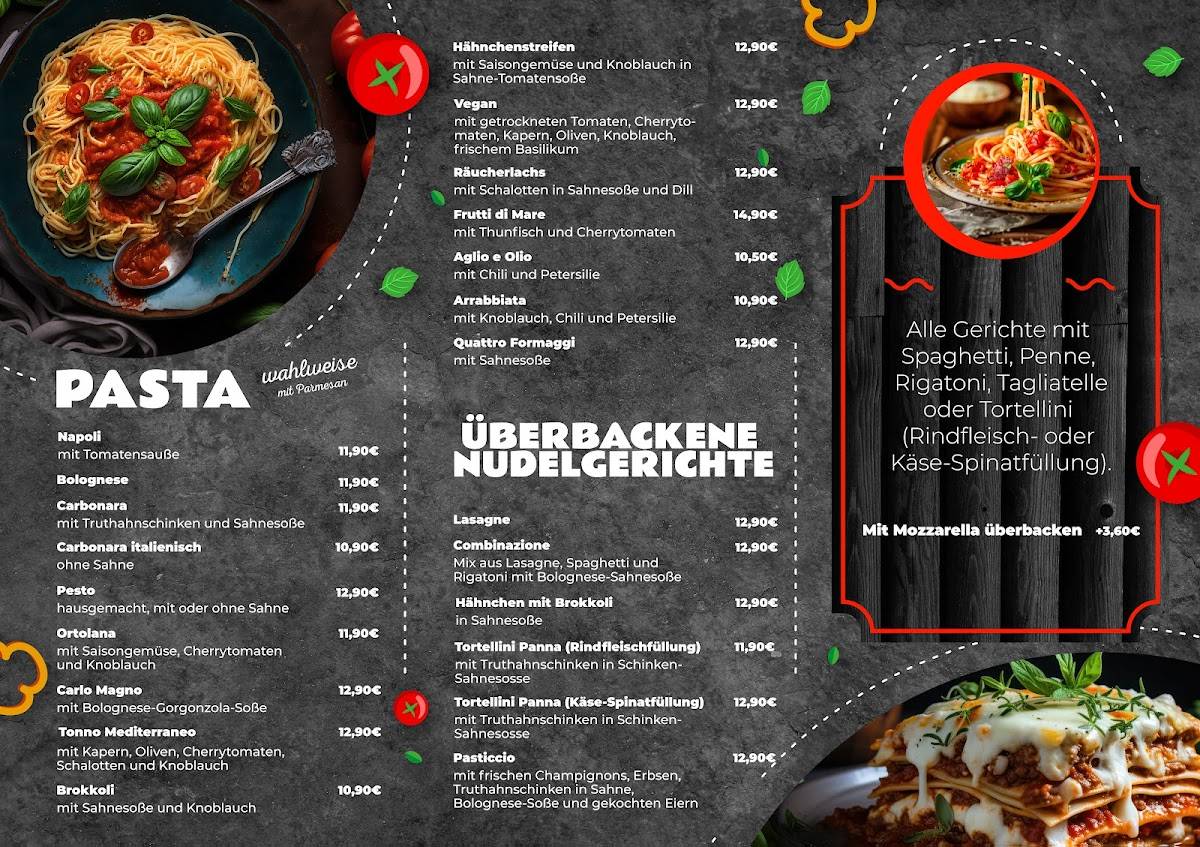 Pizza Pazza меню