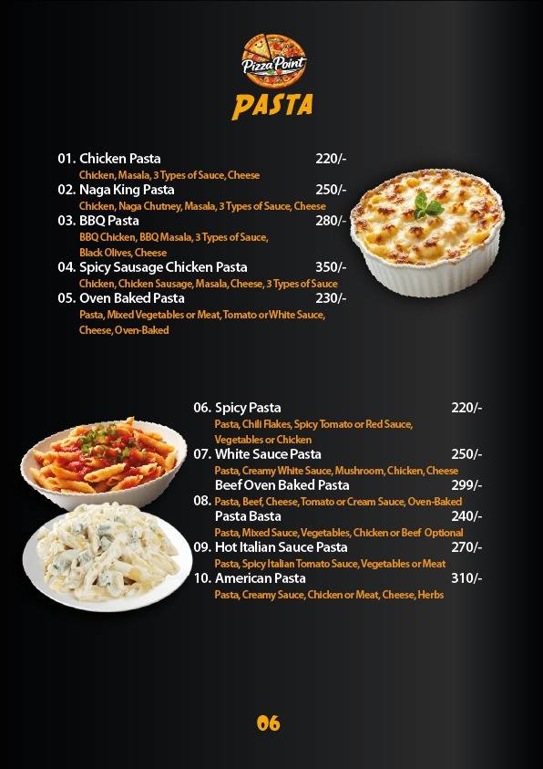 Pizza Point Rikabibazar меню