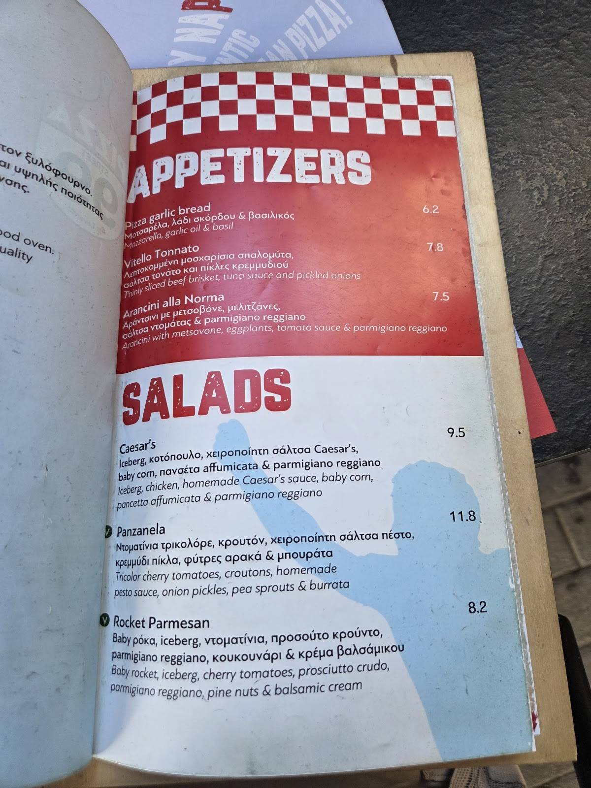 Pizza Street 99 меню