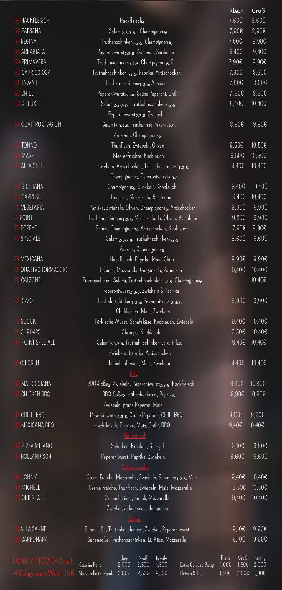 Food Point Usingen меню