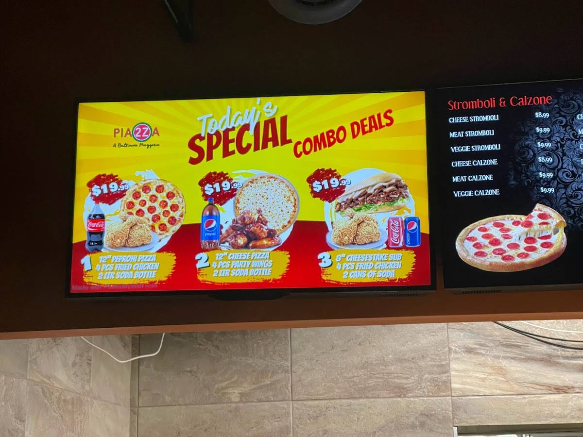 Piazza 27 Mt. Vernon меню