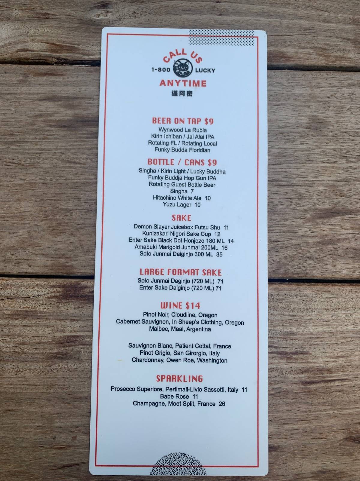 Poke OG Wynwood меню