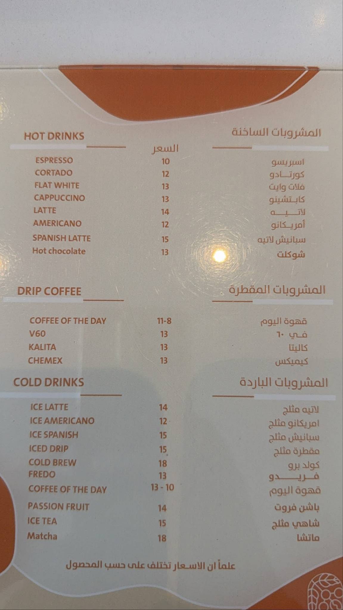 Process Cafe меню
