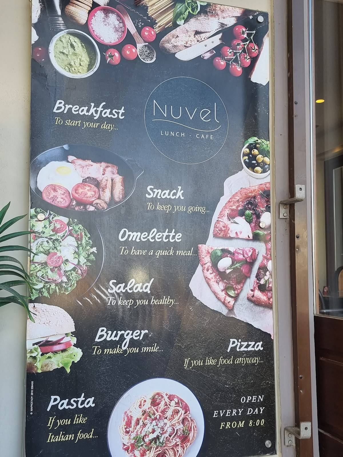 Nuvel меню
