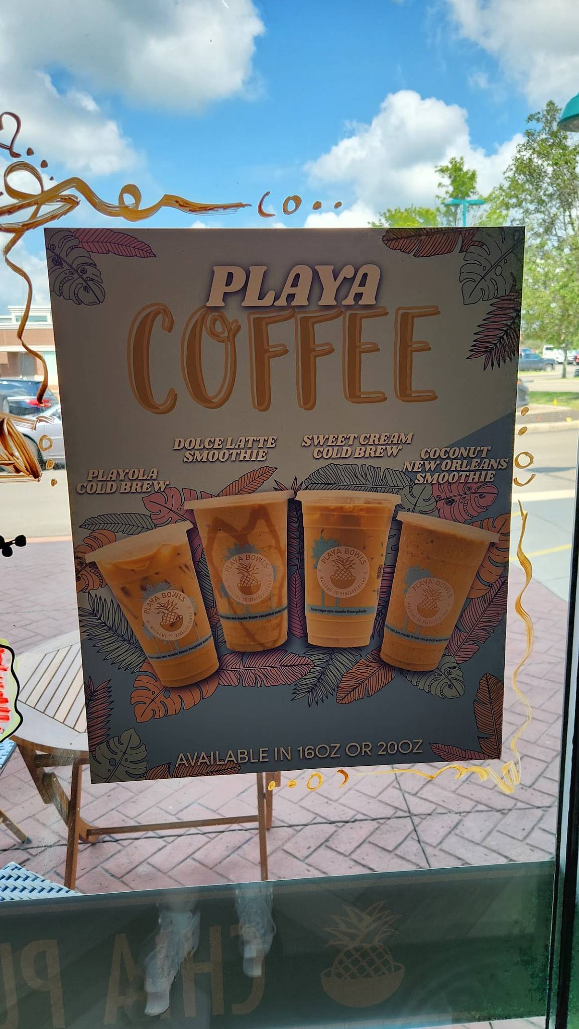 Playa Bowls меню