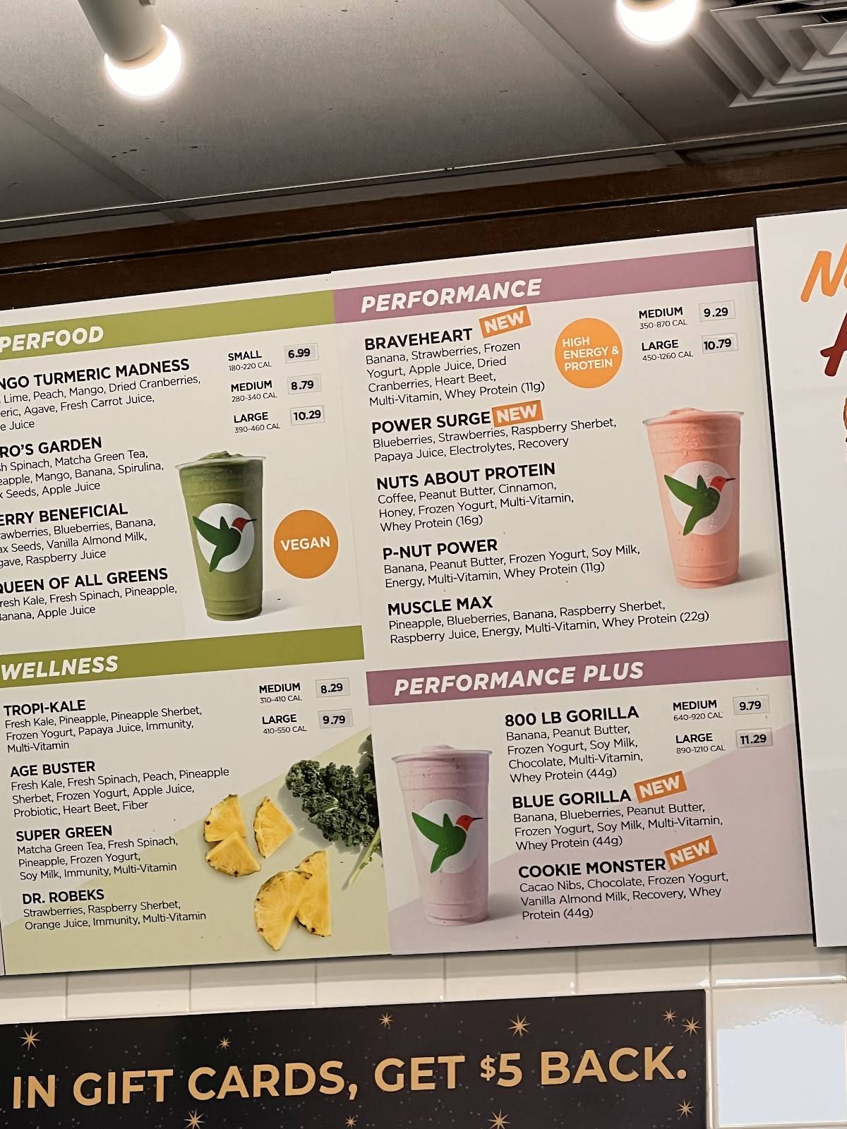 Robeks Fresh Juices & Smoothies меню