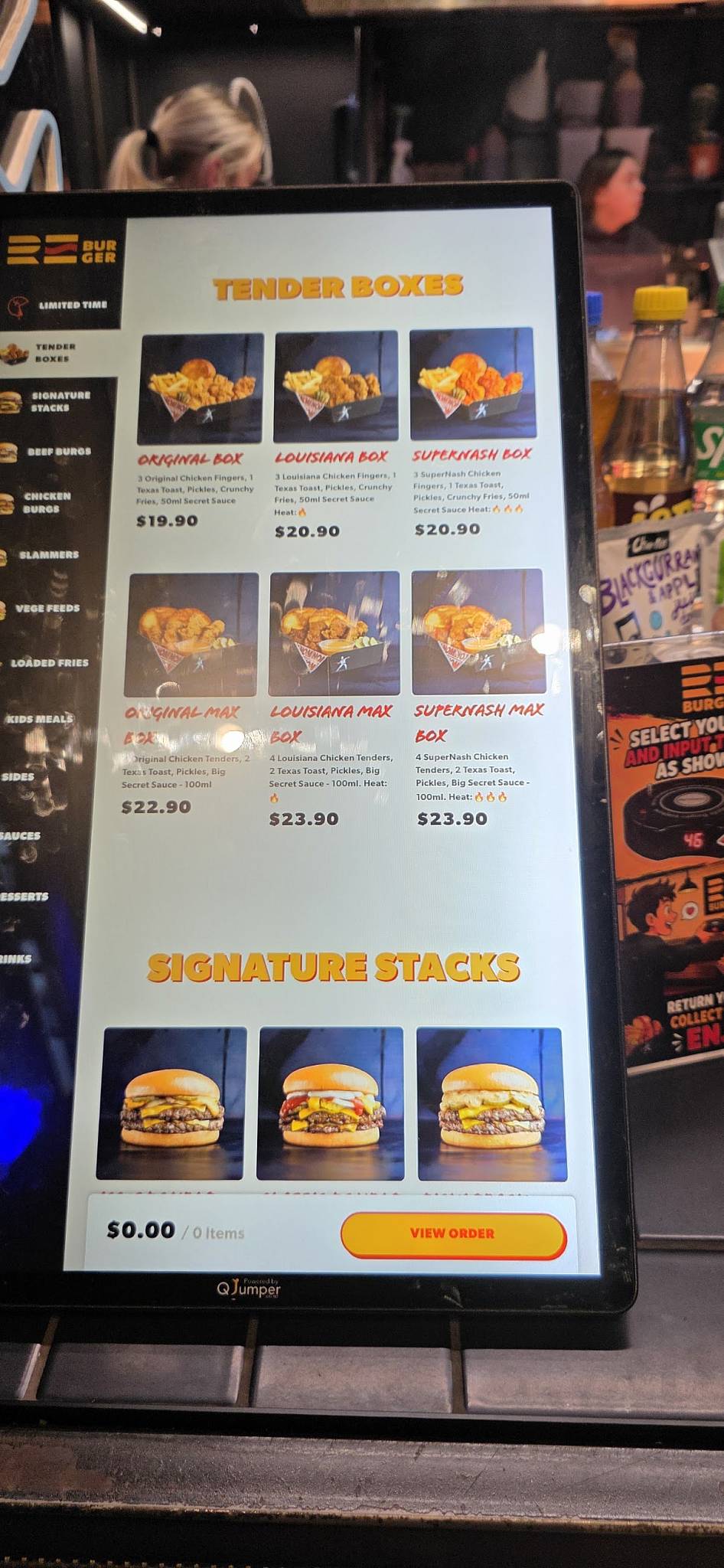 RE Burger Invercargill меню