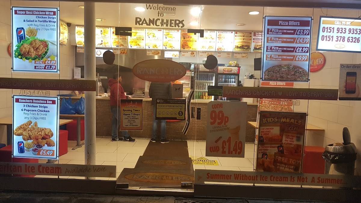 Ranchers Chicken & Pizza меню