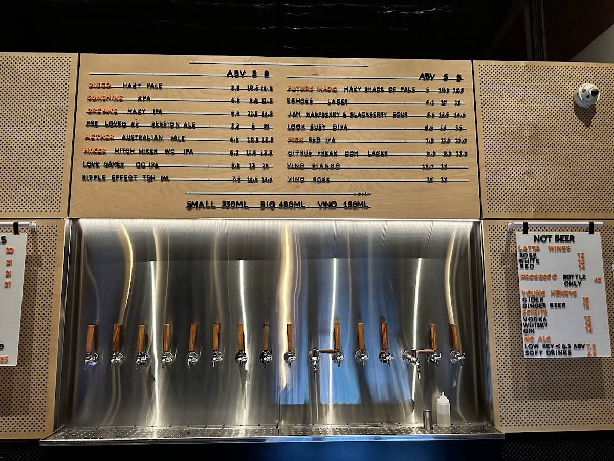 Range Brewing меню