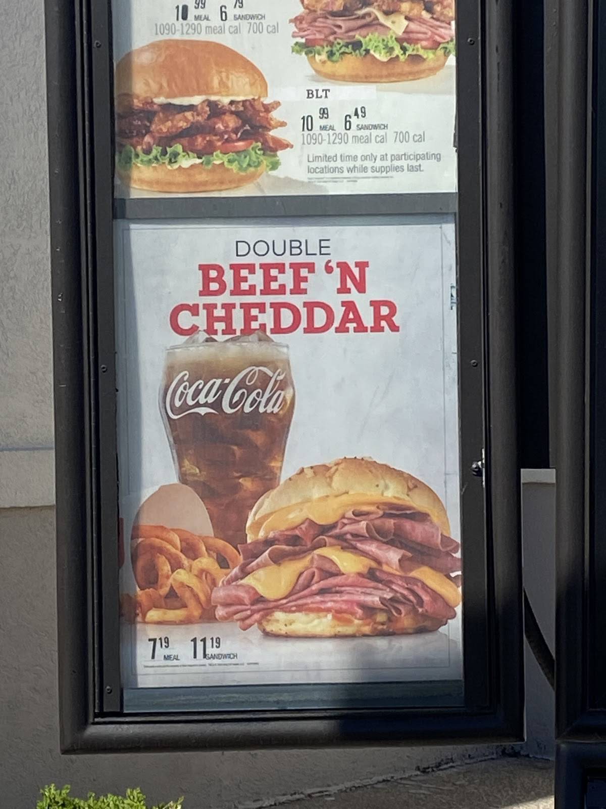 Arby's меню
