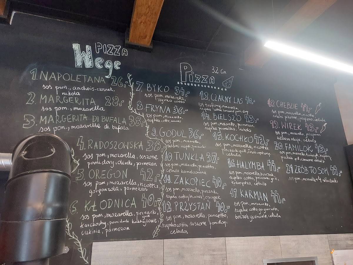 Restauracja Familok Pizza меню