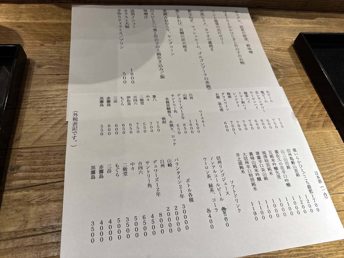 たかはし меню