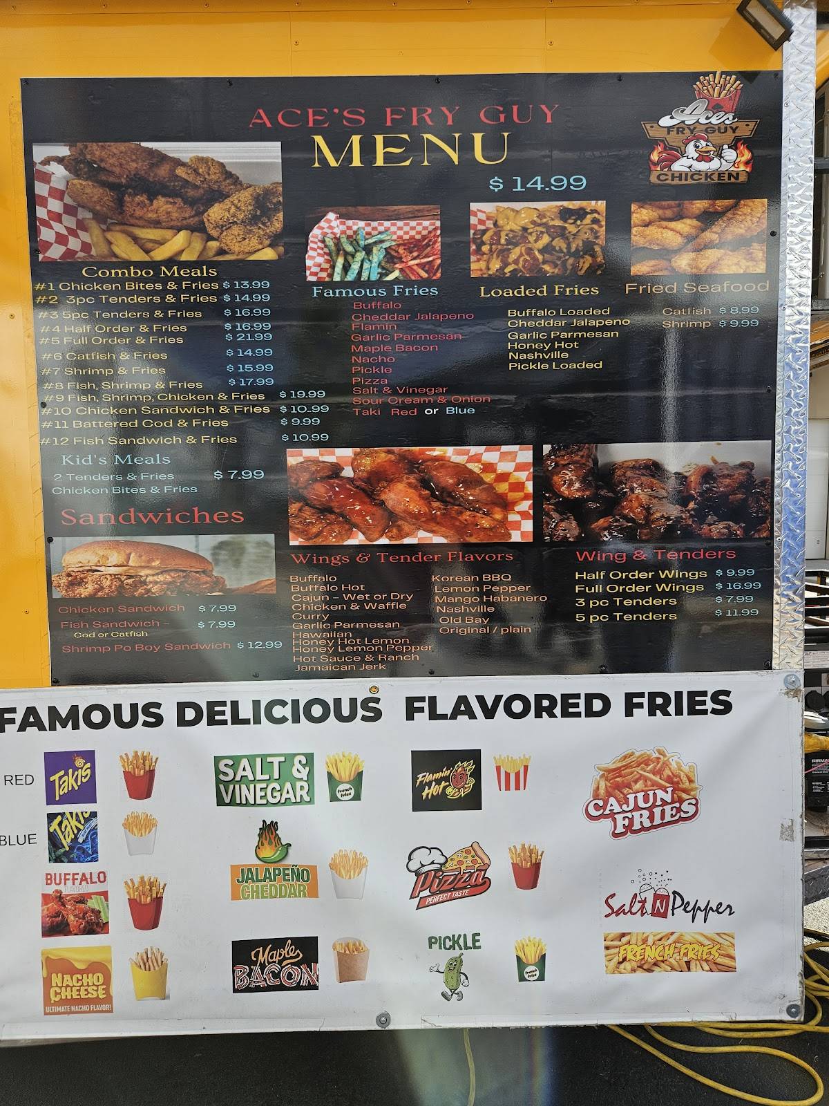 Aces Fry Guy Chicken меню