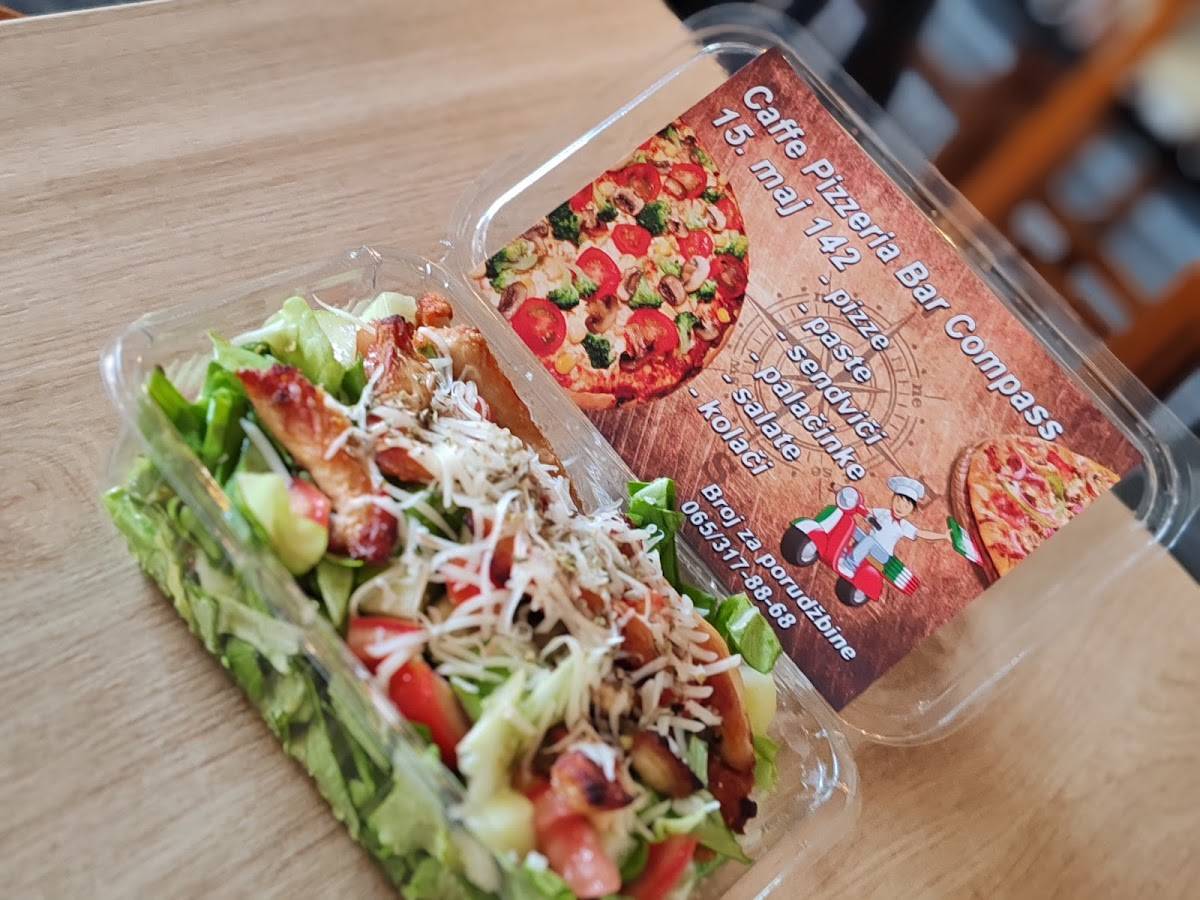 Caffe Pizza Bar Compass меню