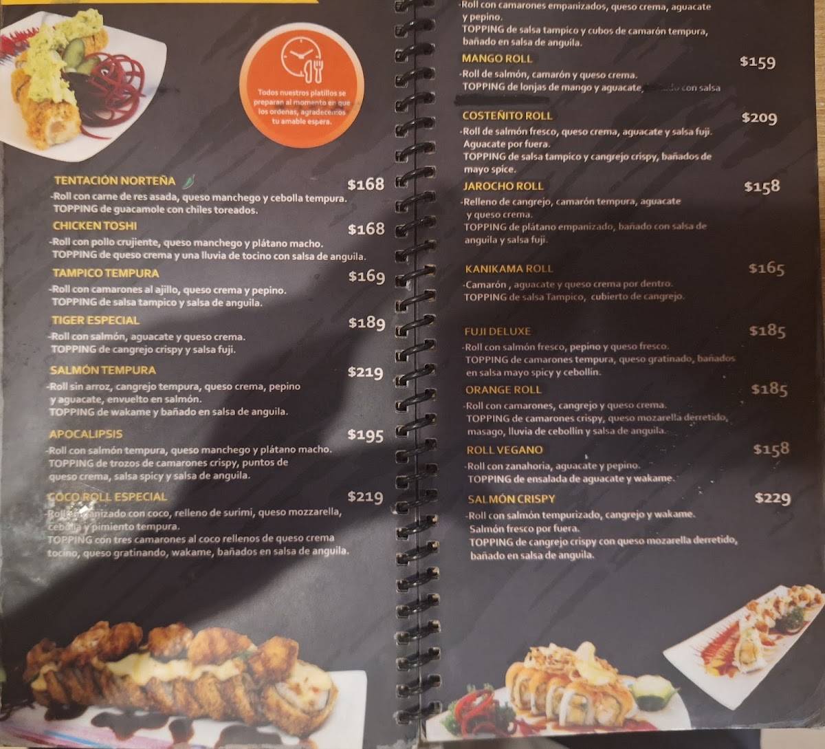 Coco Roll - Sushi & Ramen Coatepec меню