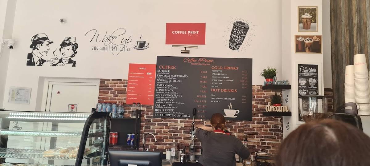Coffee меню