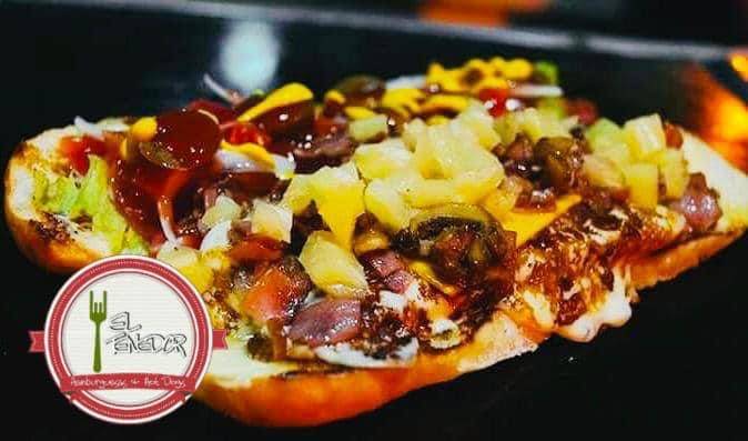 EL TENEDOR hamburguesas меню