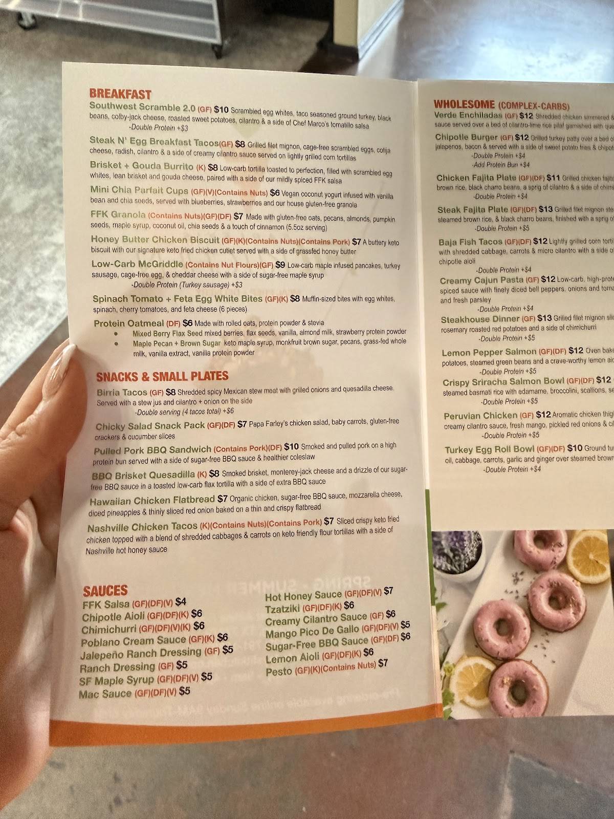 Farley's Fit Kitchen меню