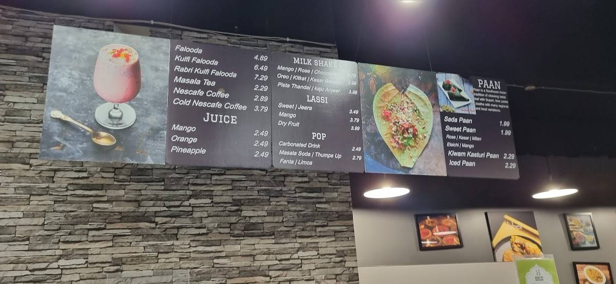 GREENLEAF - South Indian Food, Idli, Dosa Restaurant In Hamilton меню