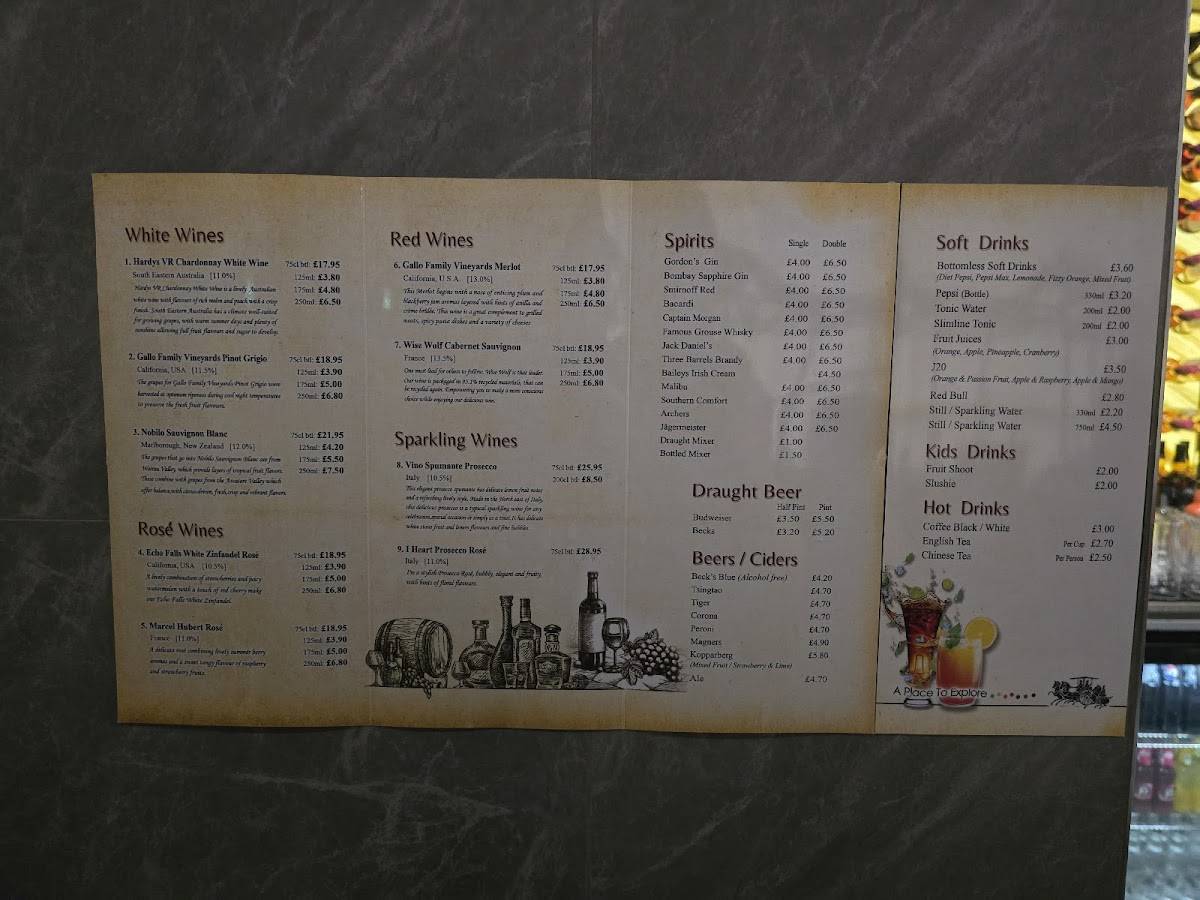 Han's Buffet меню