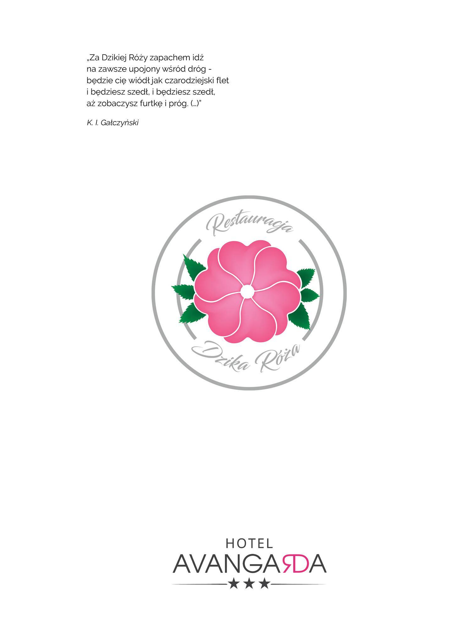 Hotel Avangarda*** меню