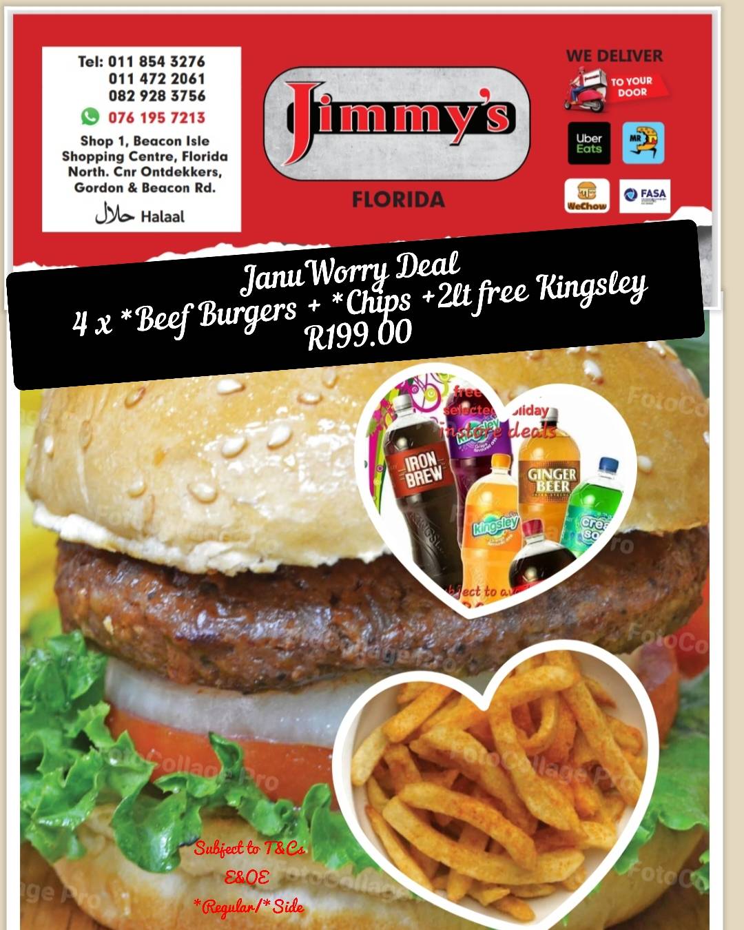 Jimmys Florida меню