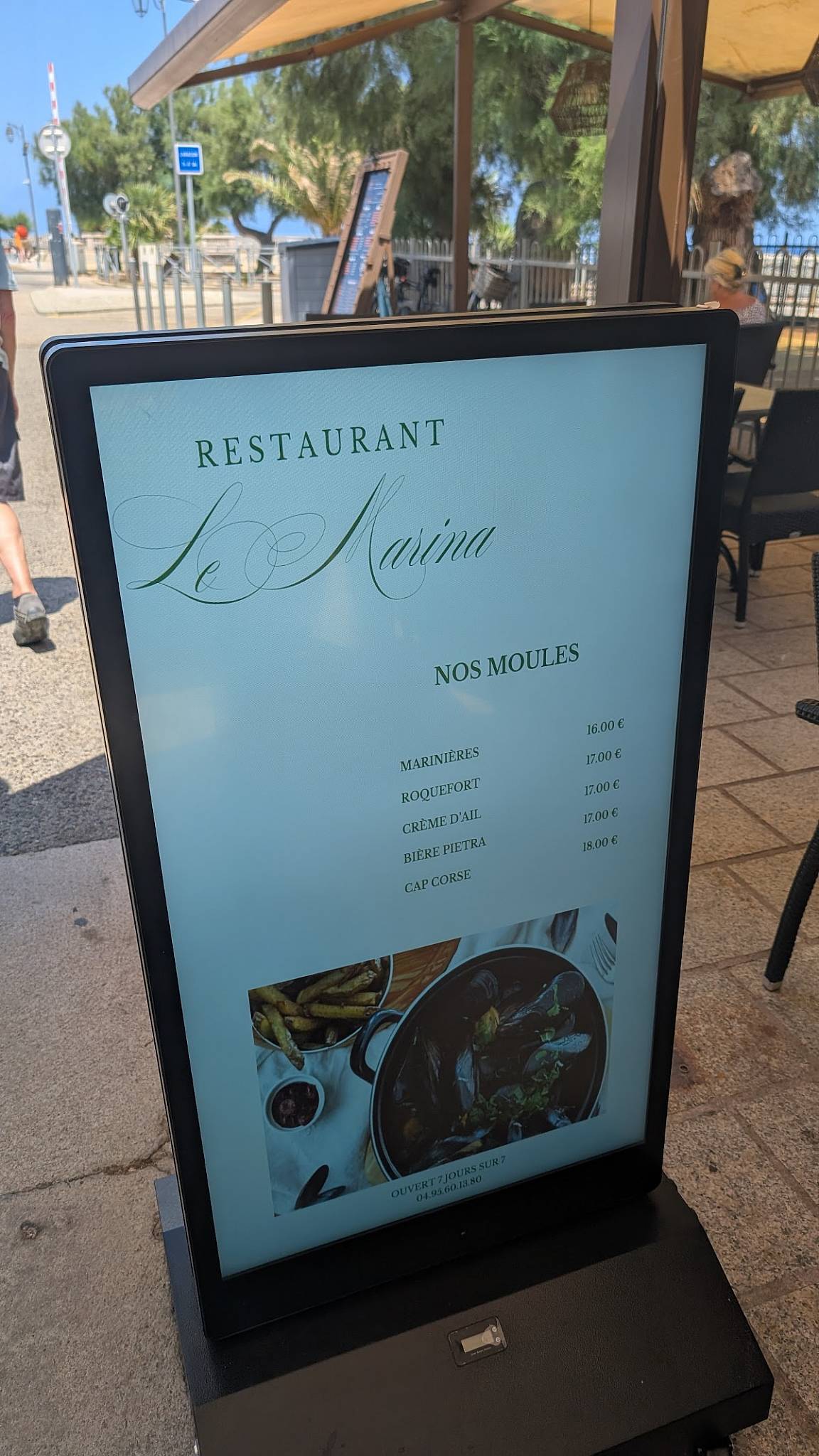 Restaurant Le Marina меню
