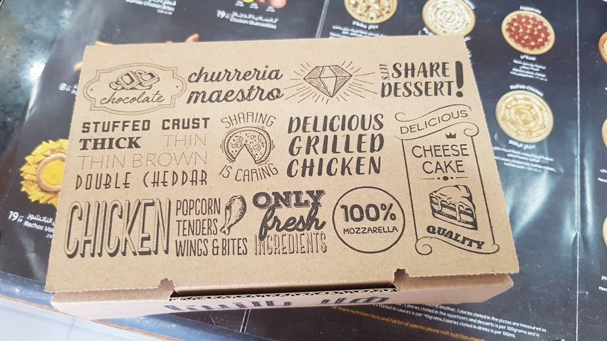 Maestro Pizza меню