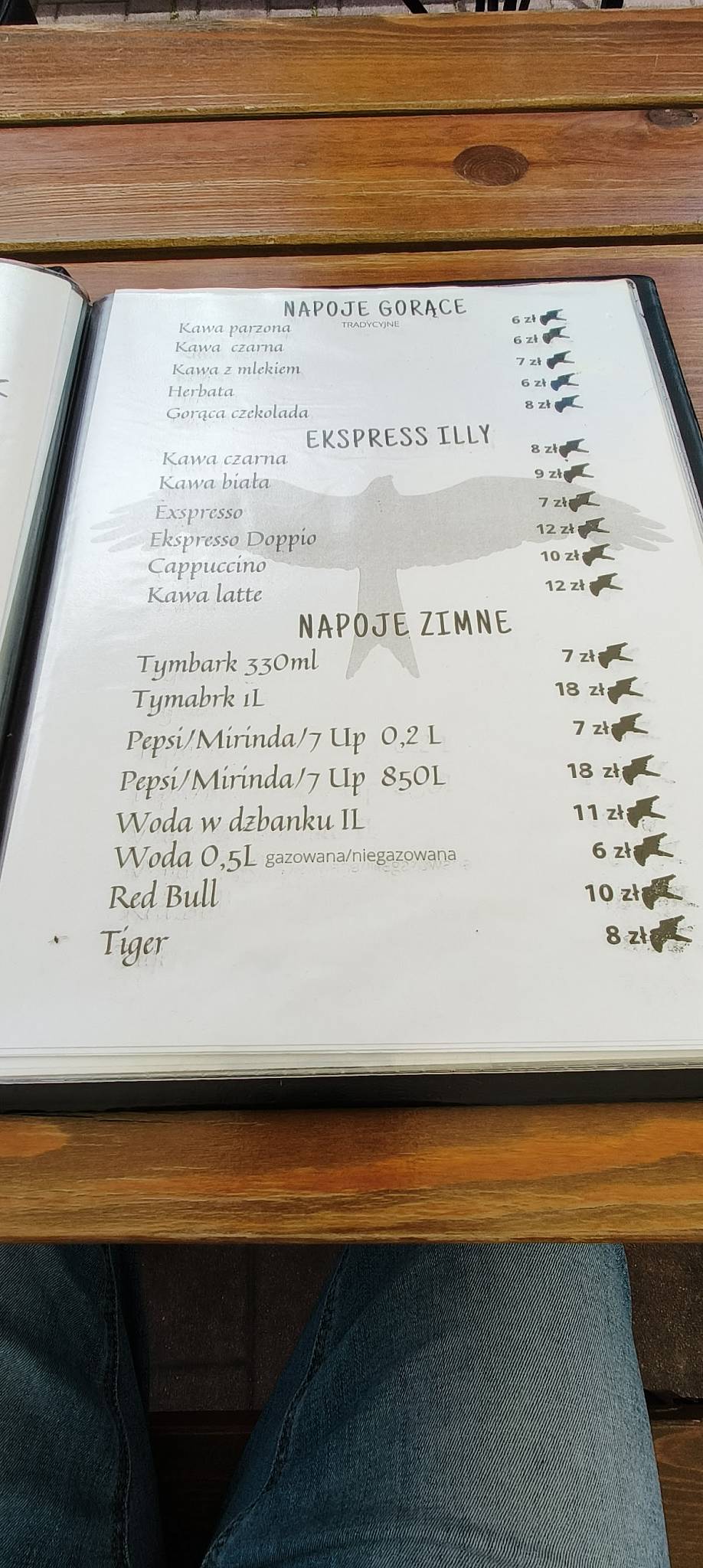 Restauracja Przełęcz меню
