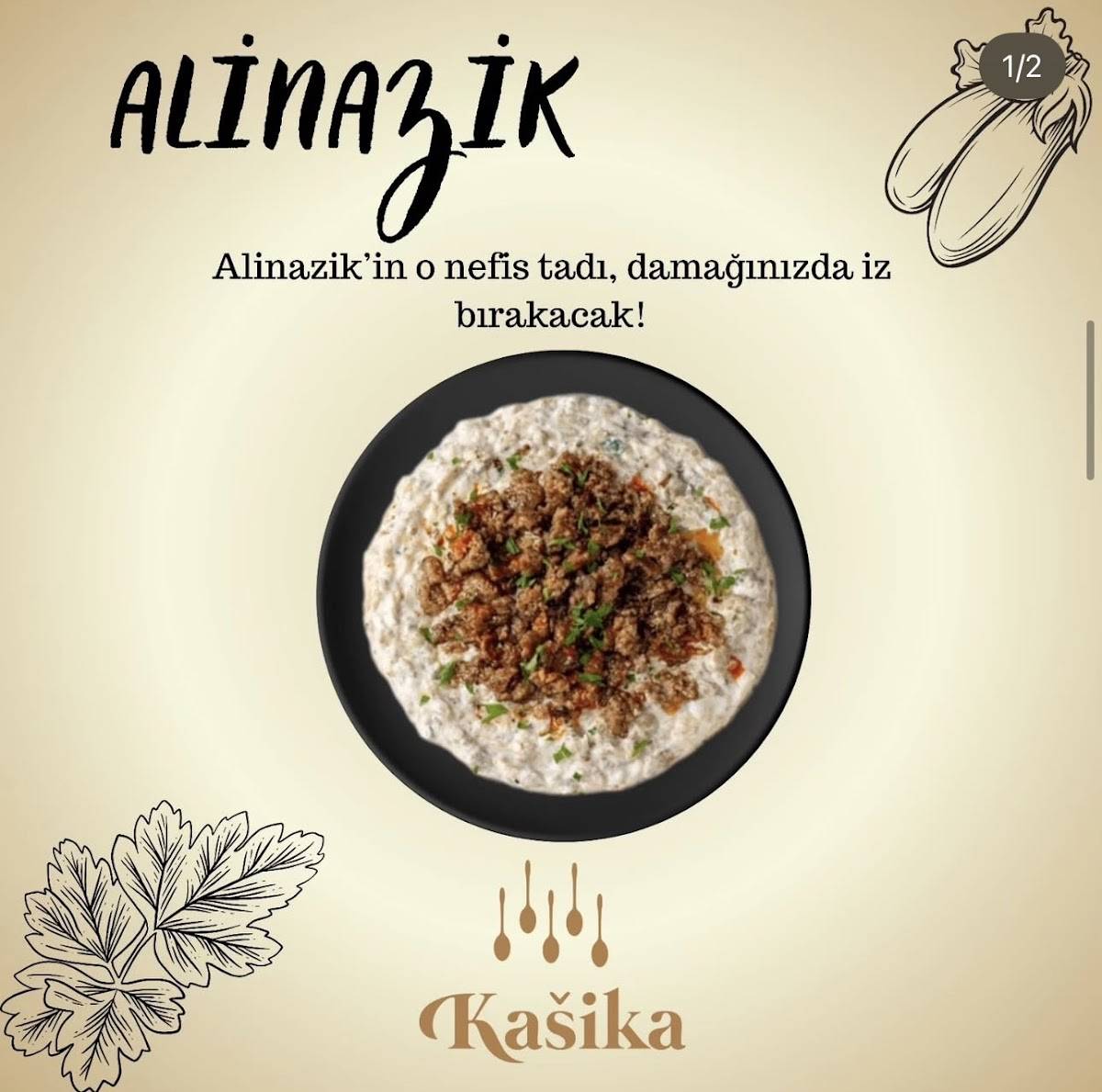Kašika меню