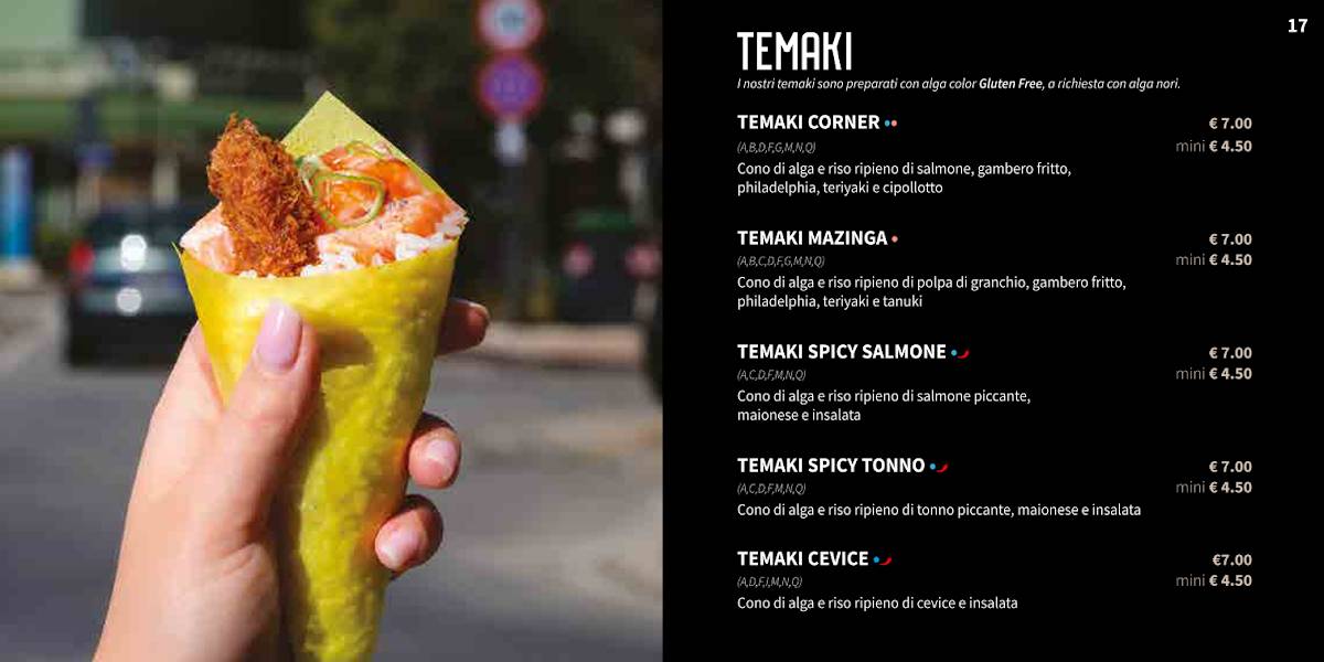 Sushi Corner Rimini меню