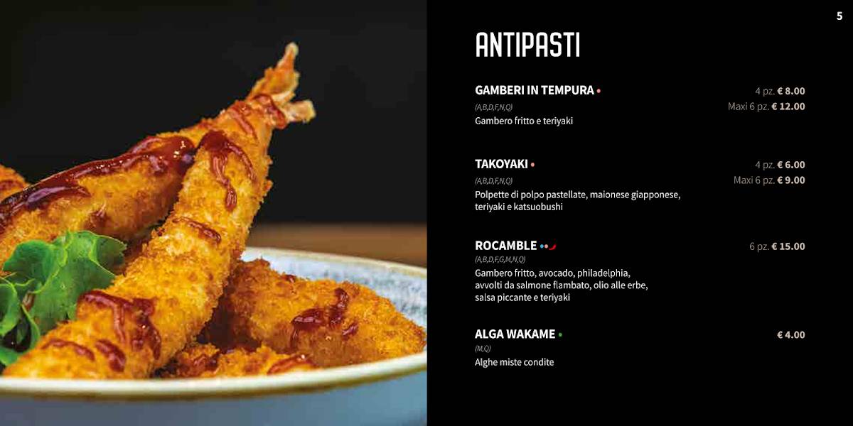 Sushi Corner Rimini меню