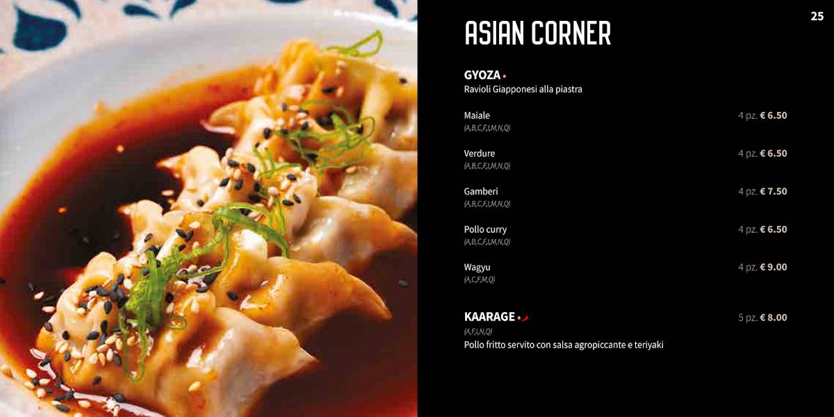 Sushi Corner Rimini меню