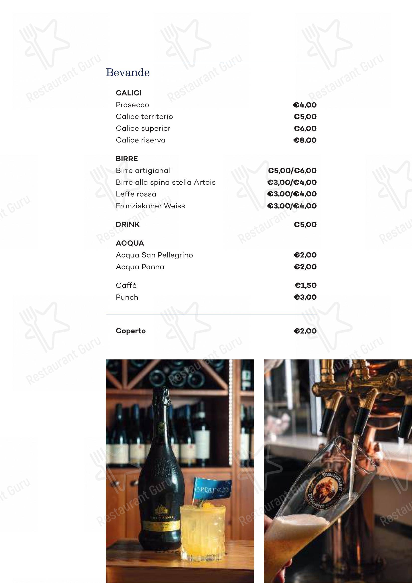 Ristorante Pizzeria Da Rino в Пизе - 菜单