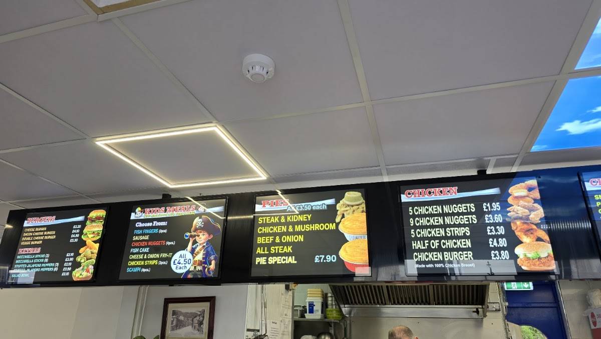 Riverside Fish Bar меню