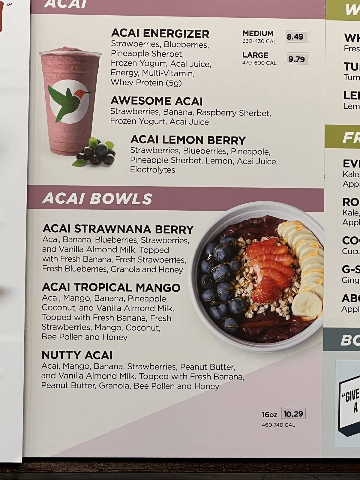 Robeks Fresh Juices & Smoothies меню