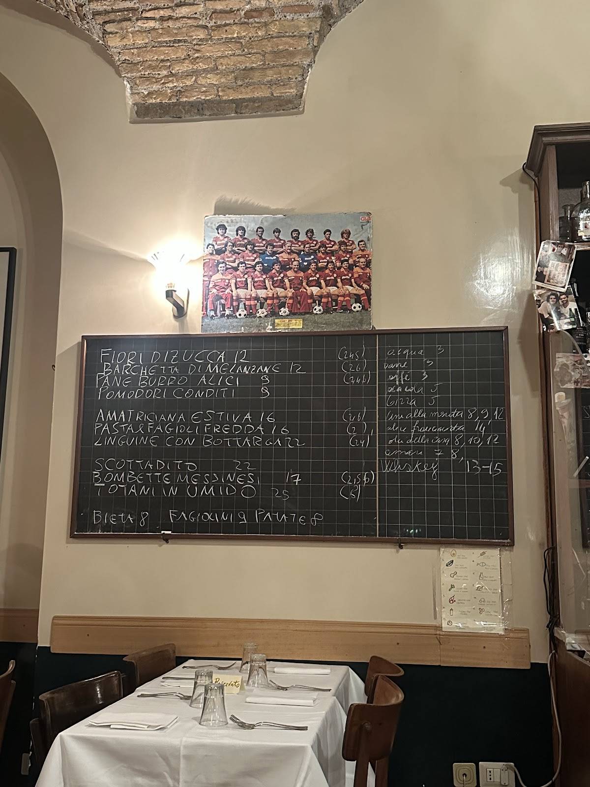 Rocco Ristorante меню