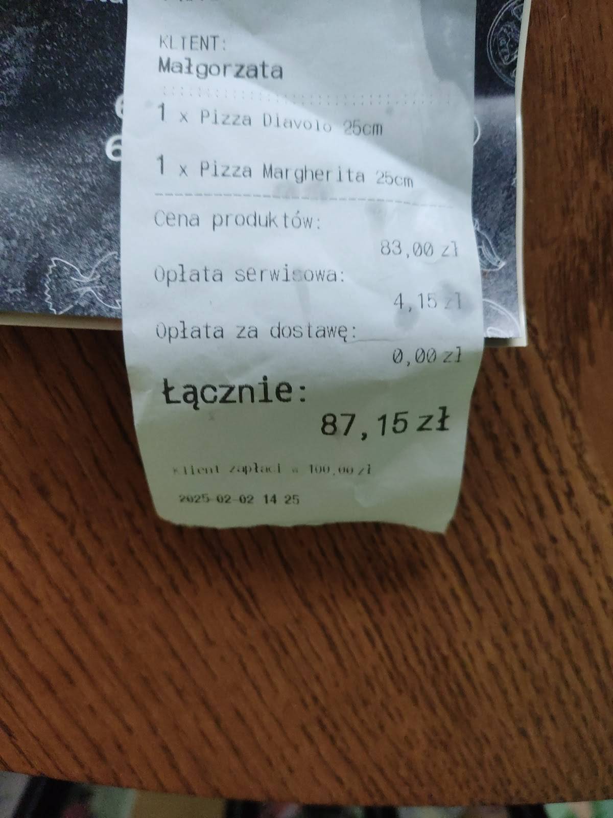 Restauracja Wawelska меню