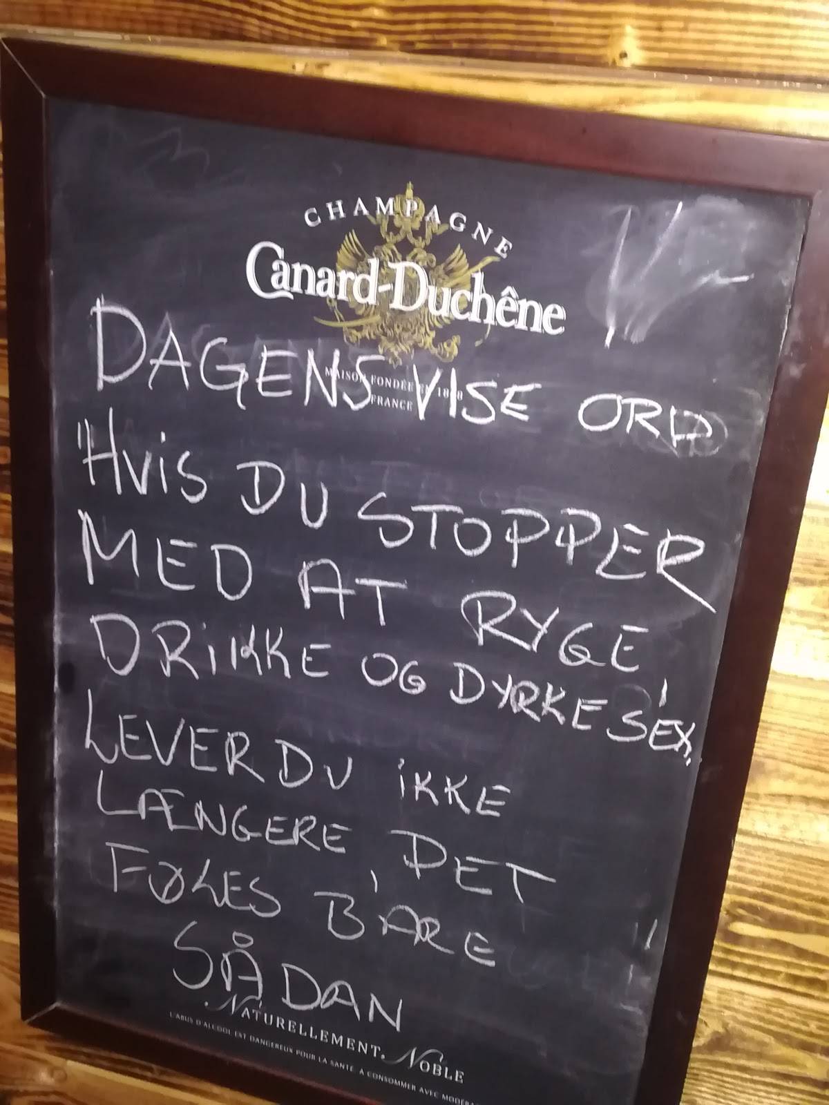Ryslinge Bodega меню