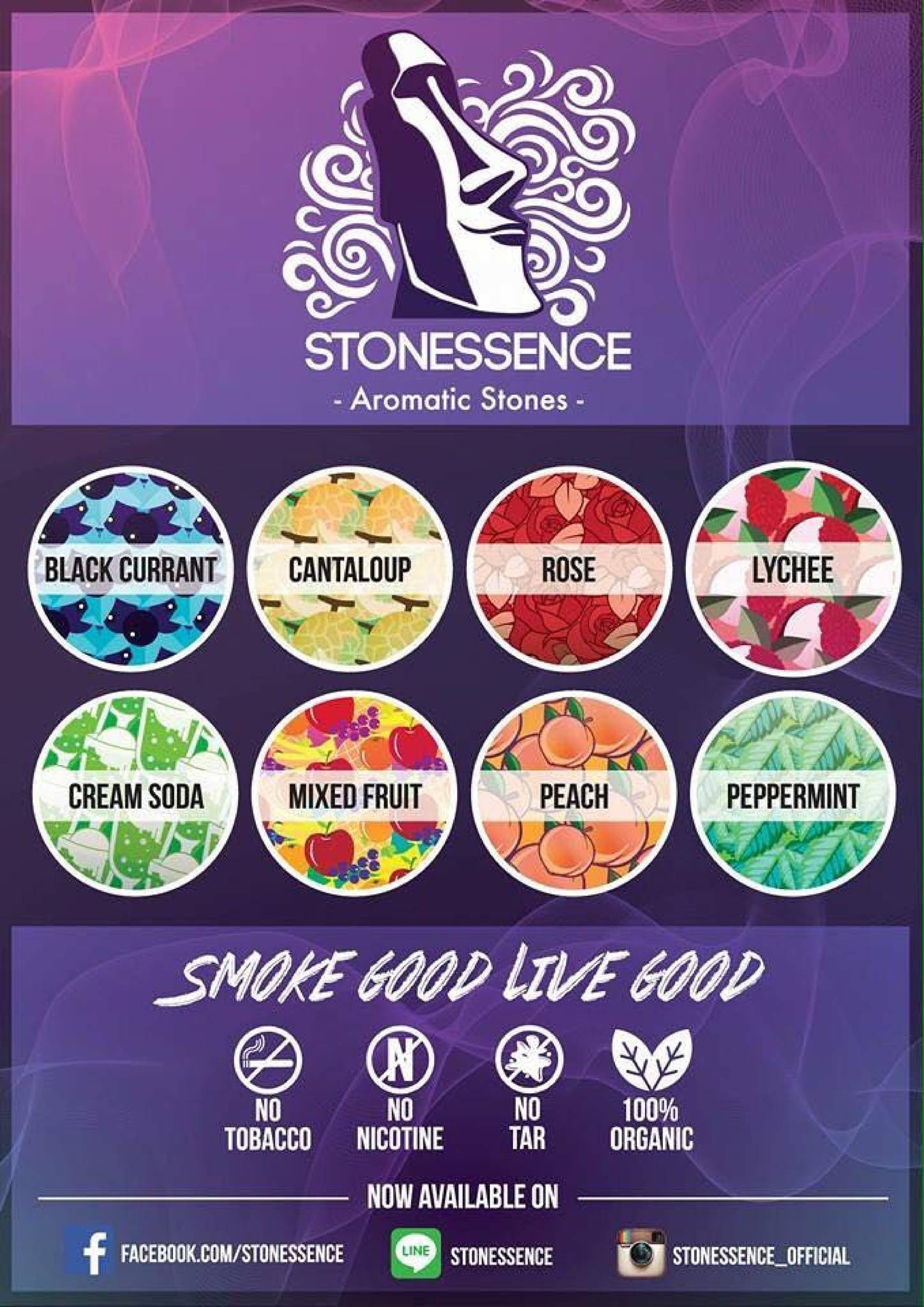 STONESSENCE Bangkok меню