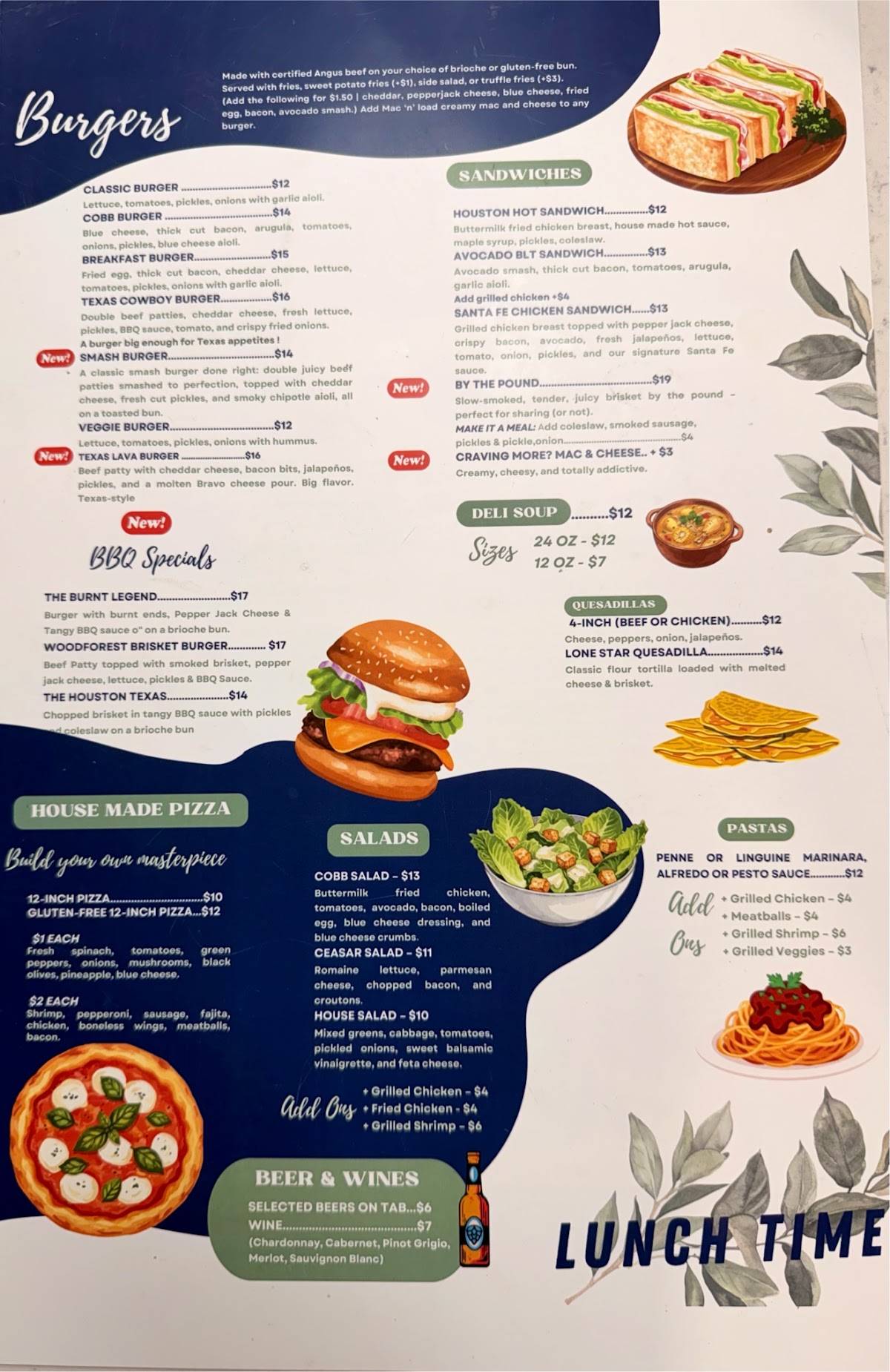 Sage Cafe меню